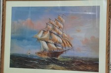 wooden frame painting