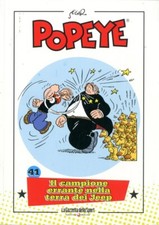 fumetto La gazzetta dello sport POPEYE numero 41