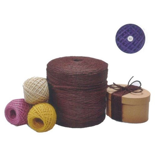 Filo juta colorata - colorata, viola