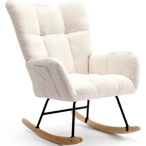 Poltrona dondolo con gambe - poltrona,