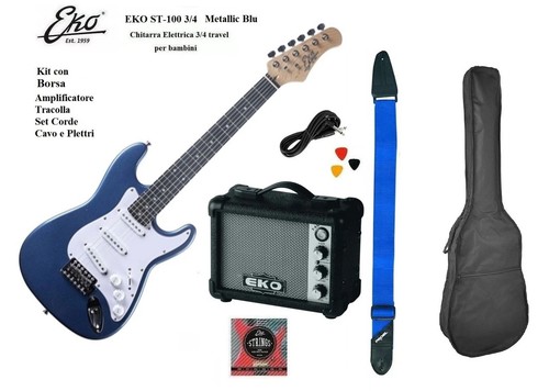 Eko 100 mini chitarra - eko, st-100