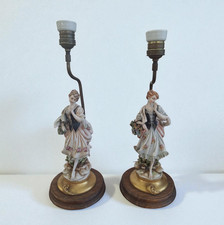 Coppia di lampade Capodimonte