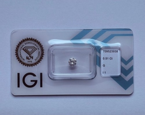Diamante naturale certificato - ,