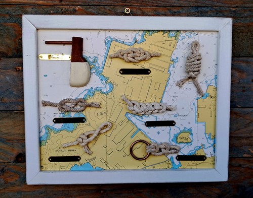 Quadro con nodi - nodi, marinari