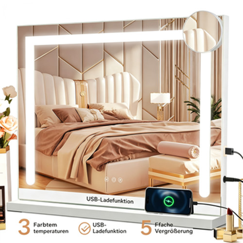 Specchio trucco dimmerabile - specchio,
