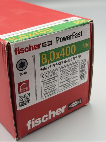 50x fischer powerfast - powerfast, per