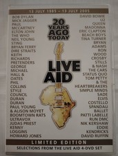 DVD Live Aid - 20 years ago