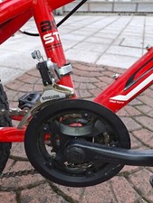 mountain bike bambino rossa usata pochissimo misura 20 della Garnielli