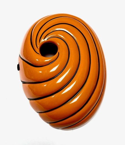 Maschera plastica arancione - maschera,