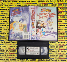 VHS film DUCK TALES corona perduta gengis khan 1987 WALT DISNEY VS 4202 (F110)