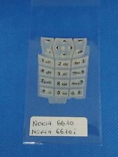 TASTIERA NOKIA-6610/6610i -silicone- bIANCO