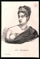 Litografia Mademoiselle
