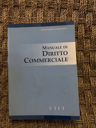 Manuale diritto commerciale - manuale, di