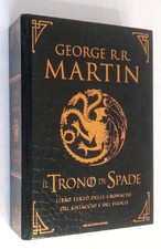 IL TRONO DI SPADE - GEORGE R.R. MARTIN - LIBRO TERZO - ED. DELUXE PELLE DI DRAGO