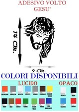 Adesivo Volto Gesù Cristo Auto Camion Moto decals sticker TUNING Gesu