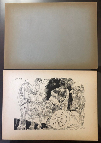 Pablo picasso stampa serie 347 - picasso,