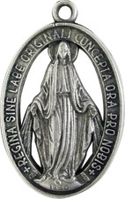 Medaglietta Madonna Miracolosa