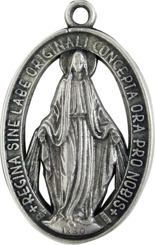 Medaglietta madonna miracolosa - medaglietta,
