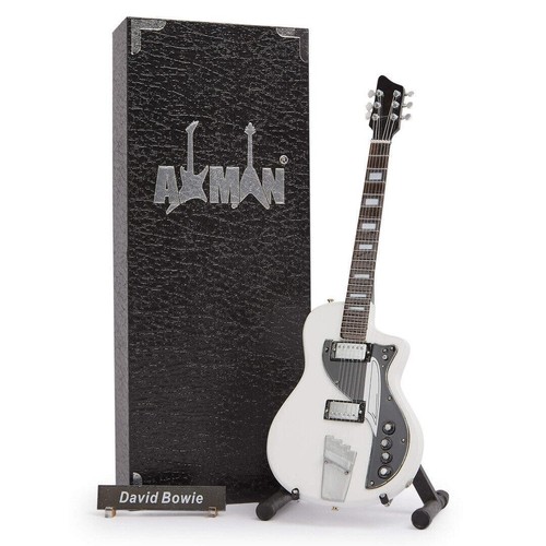 David bowie guitar miniature - david,