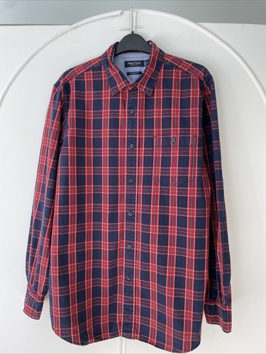 Camicia uomo nautica media blu