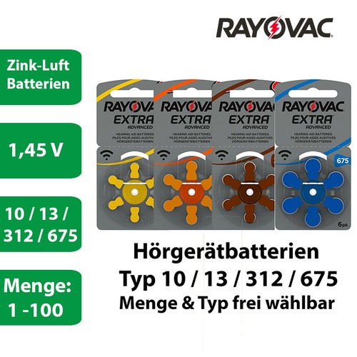 Batterie per apparecchi