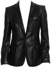 Blazer tuta uomo pelle di