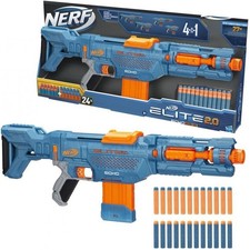 Hasbro Nerf Elite 2.0-Echo CS-10 Blaster con 24 Dardi Originali