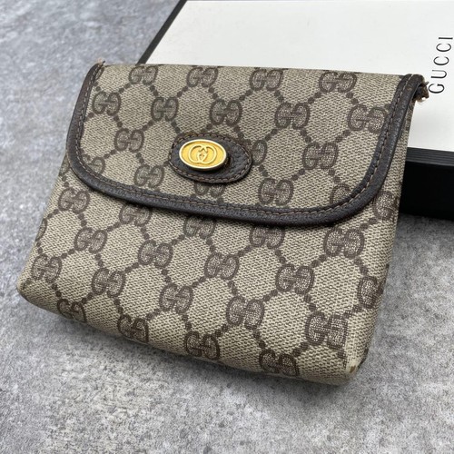 Gucci pattern pvc pouch - gucci,