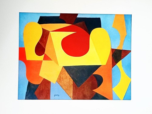 Composizione 1957 di leon - "composizione,,
