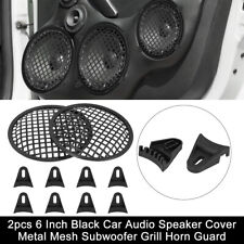 2 pezzi 6,5 pollici nero