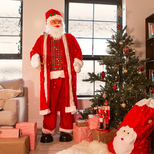 Babbo claus animato piedi - animato, 5