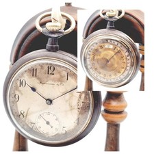 orologio da tasca doppio lato