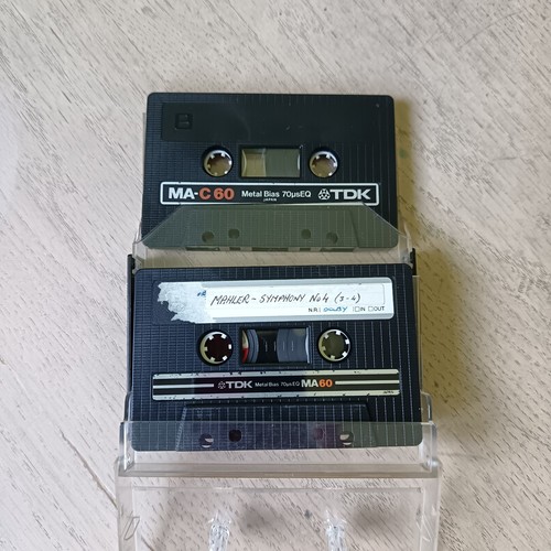 Nastro audiocassetta tdk - audiocassetta, ma60