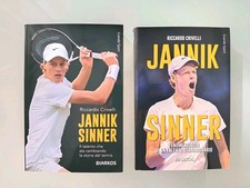Riccardo Crivelli - Lotto Di Due Libri Su Jannik Sinner - Diarkos Editore - 2025