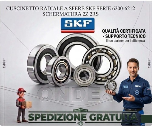 Cuscinetto radiale sfere skf - cuscinetto, a