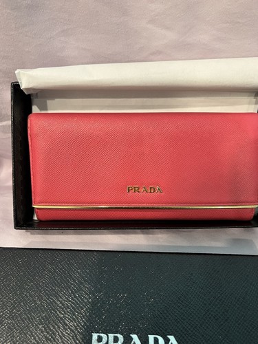 Portafoglio lungo bifold prada - lungo,