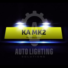 Per Ford KA Mk2 Mk 2 2008-2016 Xenon Bianco Targa Aggiornamento Lampadine
