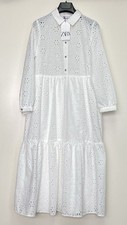 ABITO MIDI ZARA CON RICAMO
