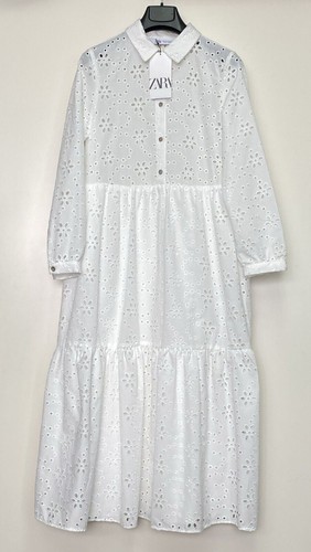 Abito midi zara con - abito, ricamo