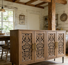 48" Vintage Accent Cabinet