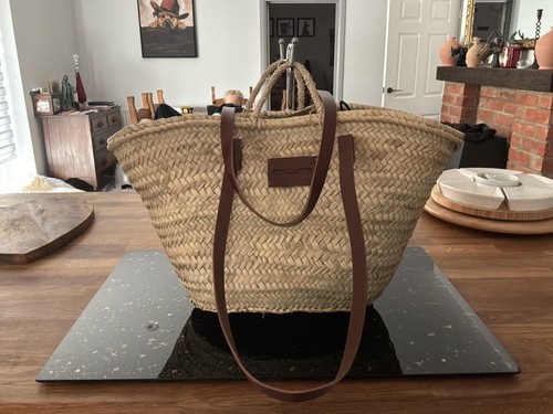 Splendida borsa cestino con - borsa,