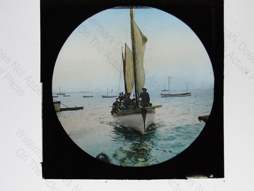 Group men sailboat sea - men,