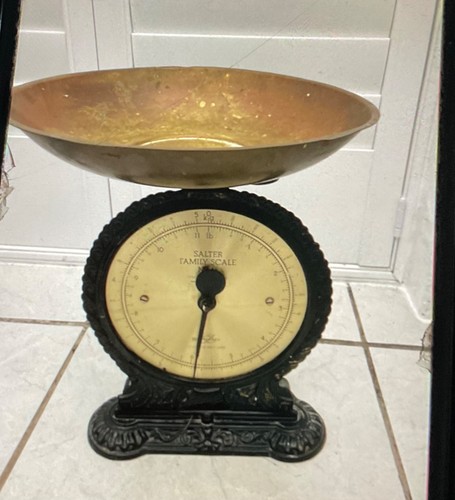 Retro salter family scale - retro,