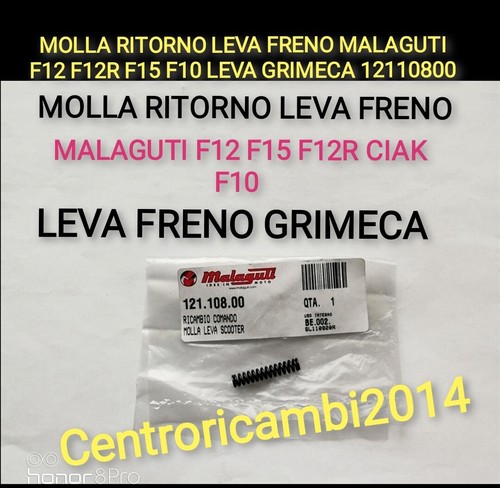 Molla ritorno leva freno - molla,