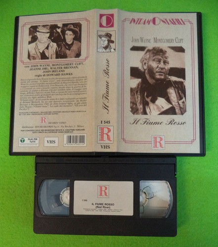 Vhs film fiume rosso john - fiume,