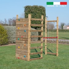 Palestra con parete climbing +