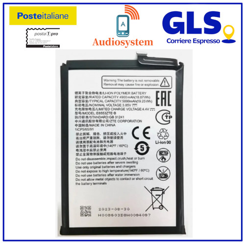 Batteria pila per zte blade - batteria,