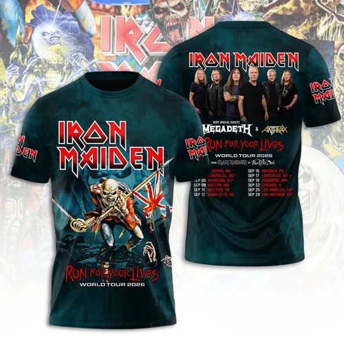 Camicia iron 1maiden - camicia, 3d