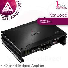 Kenwood X302-4 Amplificatore audio per auto a ponte 4 canali │ Serie X │ Classe D │ 4 Ohm │ 800 W