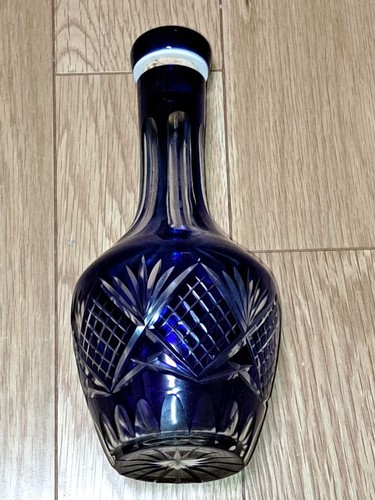 Decanter vetro blu edo - in,